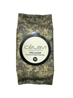 Celavi Hydro-Boost Korean Makeup Remover Cleansing Wipes Removing 30 Towelettes